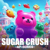 Sugar Crush Slot Game Reels from aaajl